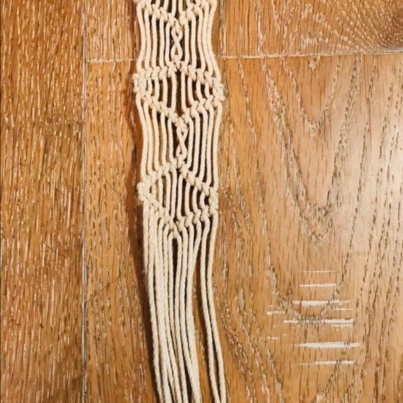 Handmade Macrame Belt - Picture 4 of 5